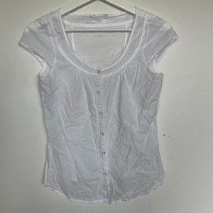 Lightweight White Summer Top